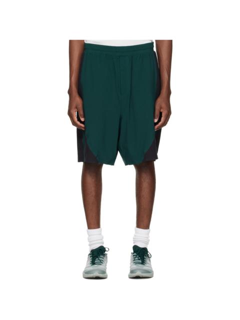 Y-3 Green Ultralight Woven Shorts