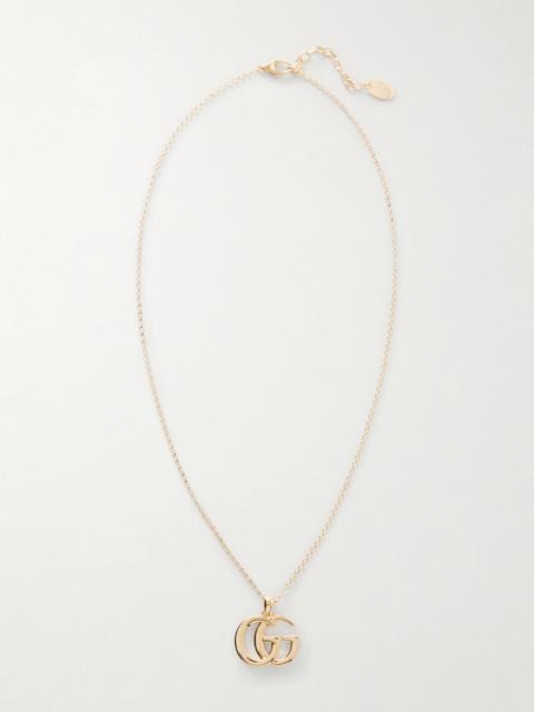 GUCCI Gg Marmont Gold-tone Necklace