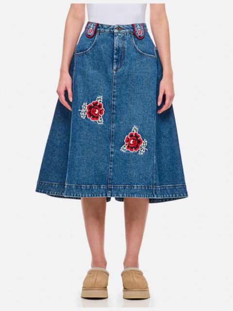 ABI DENIM MIID SKIRT