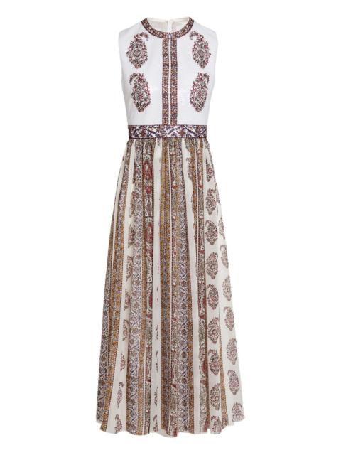 GIAMBATTISTA VALLI patterned sleeveless midi dress
