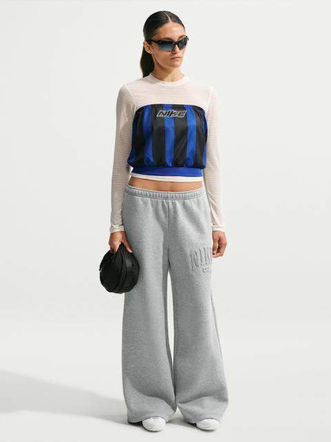 Nike Nike Studio Fleece Medium Weight Women's Mid-Rise Wide-Leg Pants