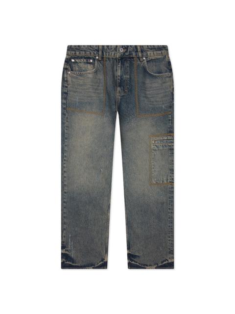 REPRESENT R3 DRIVE DENIM - TOBACCO BLUE