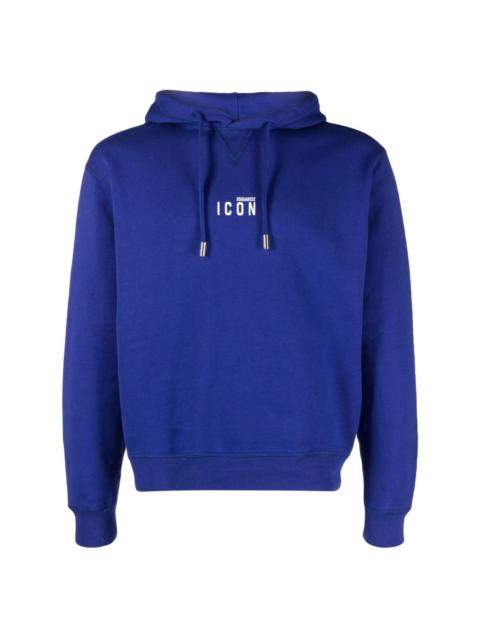 Mini Icon cotton hoodie