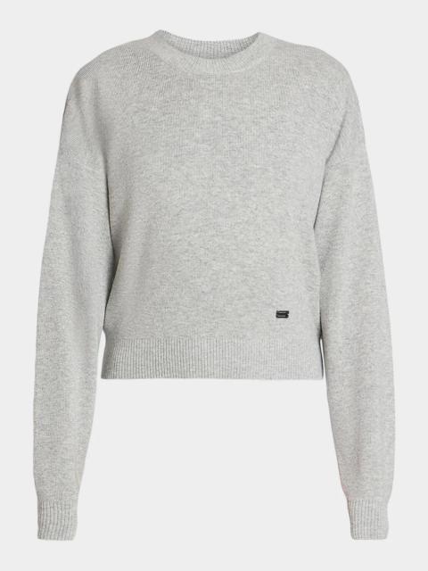 Victoria Beckham Wool-Blend Crewneck Sweater