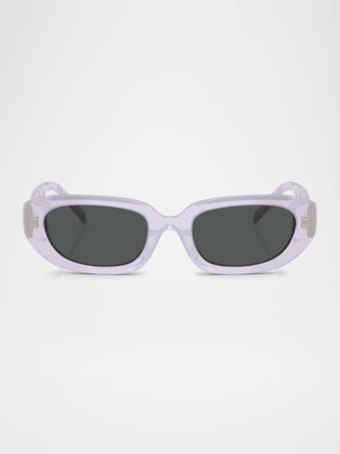 TORY BURCH TY7219U Rectangular Acetate Sunglasses