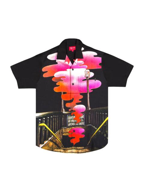 Supreme The Velvet Underground Rayon Short-Sleeve Shirt 'Black'