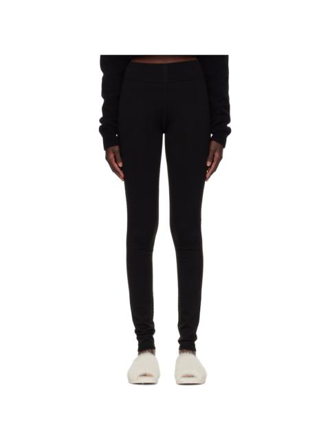 Rick Owens Black Tower Leggings