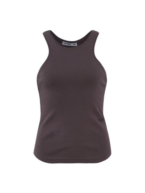 ● OPEN YY ● LACE-UP JERSEY TEE OPEN YY Lace-Up Jersey Tee | REVERSIBLE