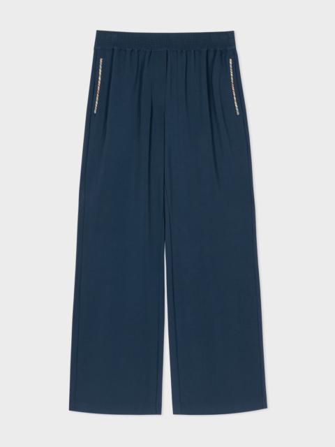 Paul Smith 'Signature Stripe' Wide Leg Trousers