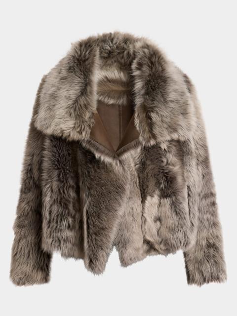 Yves Salomon Toscana Lamb Shearling Jacket