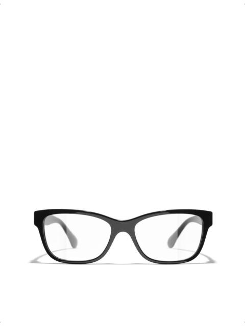 CHANEL Rectangle Eyeglasses