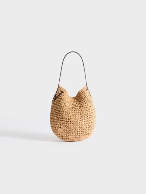 JW Anderson SMALL BULB BAG IN NATURAL BROWN