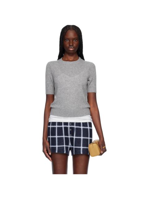 GUEST IN RESIDENCE Gray Sweater T-shirt