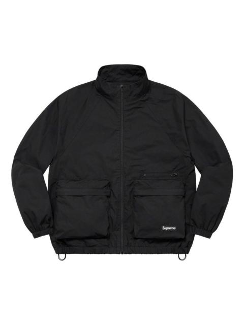 Supreme Supreme Raglan Utility Jacket 'Black' SUP-SS23-257