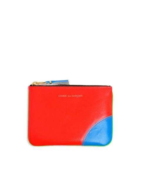 Comme Des Garçons Super Fluo wallet