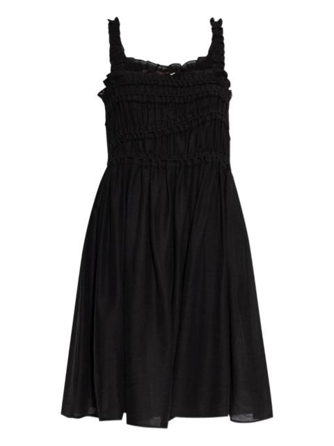 TORY BURCH smocked strap dress
