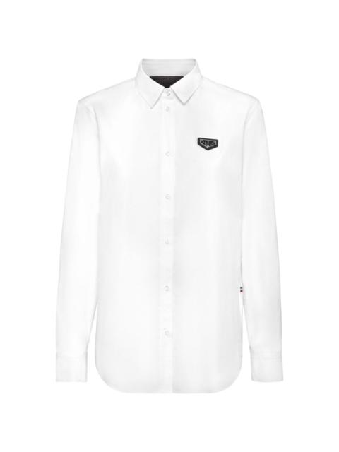 LS Iconic Plein poplin shirt