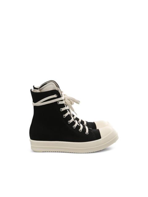 Rick Owens DRKSHDW canvas toe-cap sneakers