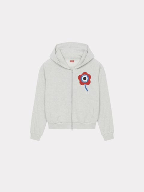 'KENZO Target' Crest zipped hoodie sweatshirt