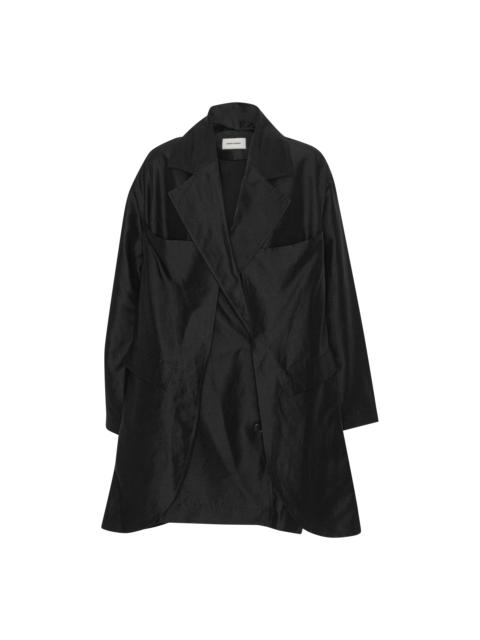 HENRIK VIBSKOV BEETLE COAT - BLACK
