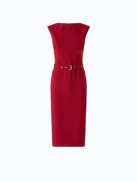 PINKO MIDI SHEATH DRESS WITH BELT