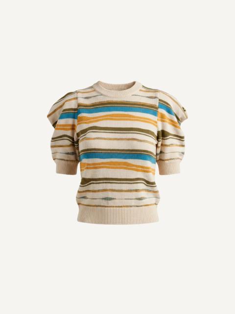 Cleobella REI SWEATER | IVORY MULTI