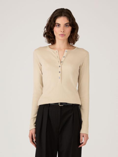 Sunspel Ribbed Henley