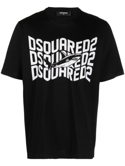 DSQUARED2 logo-print T-shirt