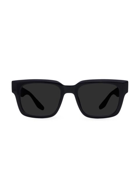 BARTON PERREIRA Men's Zander 52MM Rectangular Sunglasses - Black