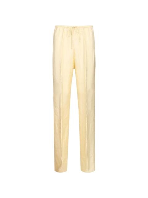 forte_forte drawstring-fastening trousers