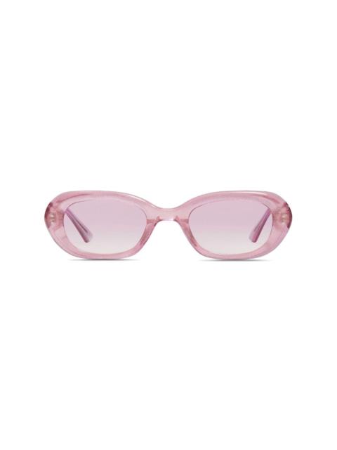 GENTLE MONSTER Helix oval-frame sunglasses