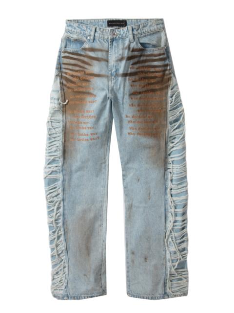 WHO DECIDES WAR MECHANIC ULTRA FLARE DENIM