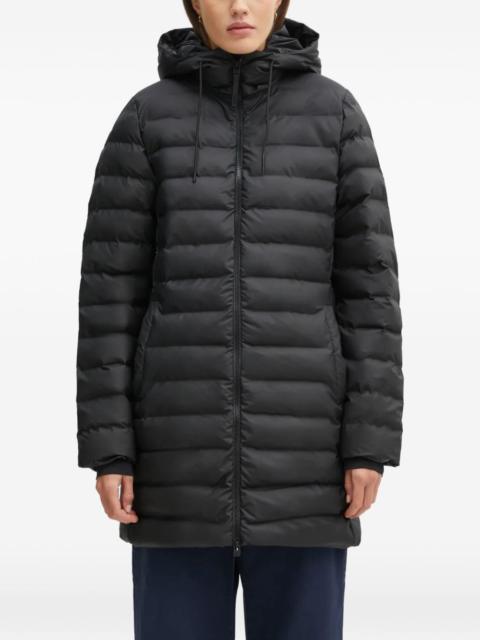 RAINS Lohja Curve W3T3 hooded puffer coat