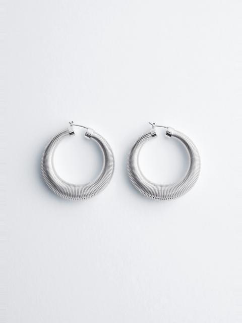 & Other Stories Coil Hoop Earrings
