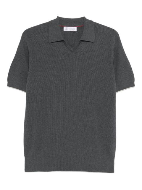 Brunello Cucinelli collar T-shirt