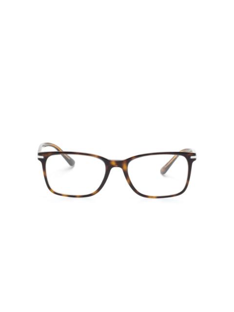 rectangle-frame glasses