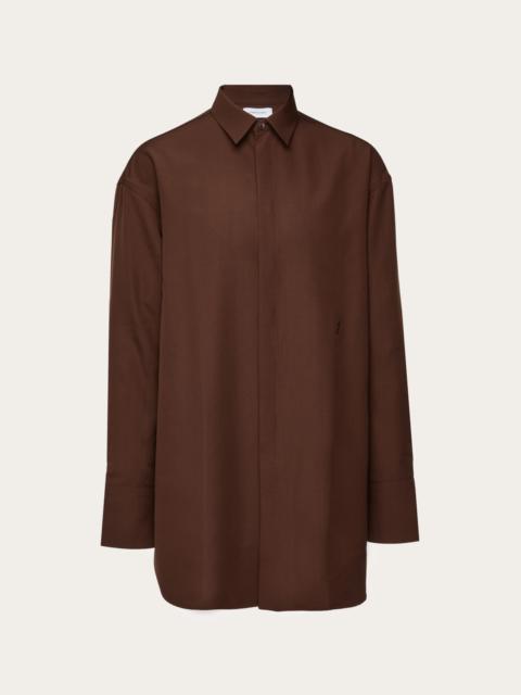 FERRAGAMO Wool sports shirt