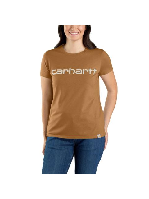 Carhartt Women's TENCEL™ Fiber Series Relaxed Fit Short-Sleeve Logo T-Shirt