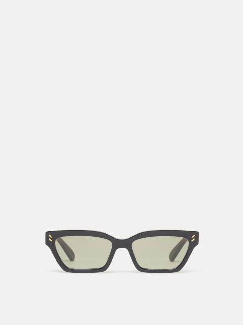 Stella McCartney Rectangular Cat-Eye Sunglasses