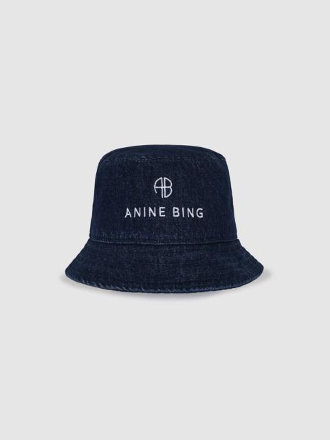 ANINE BING Nicks Bucket Hat - Ink Blue