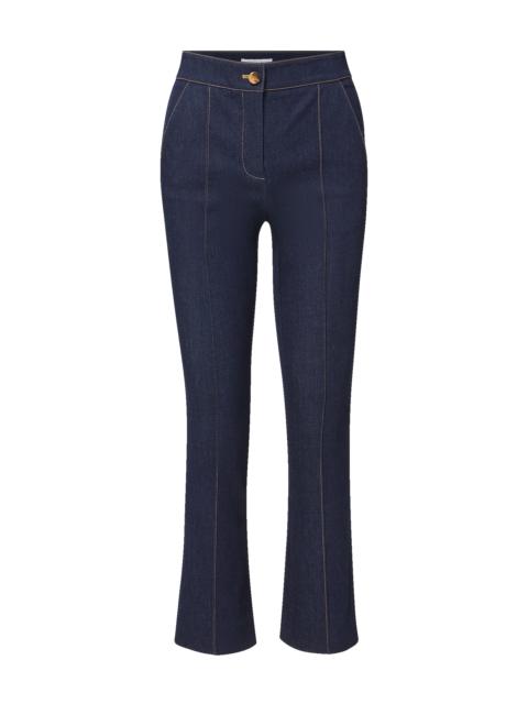VERONICA BEARD KIMRA DENIM KICK-FLARE PANT