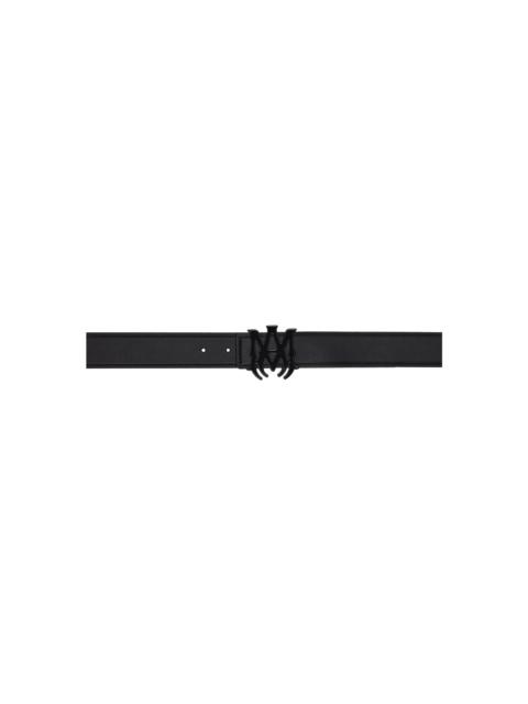 AMIRI logo-buckle leather belt