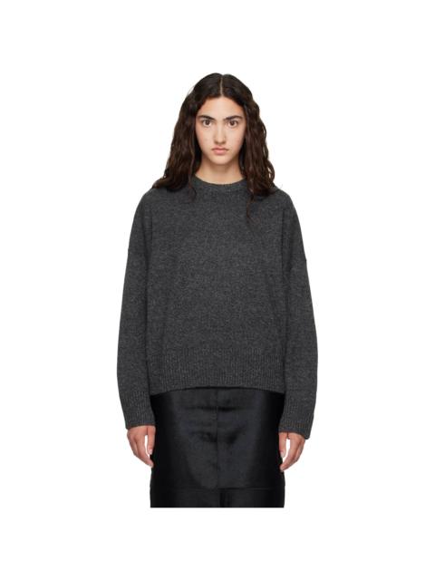 Loulou de Saison Gray ANTON LDS Cashmere Sweater