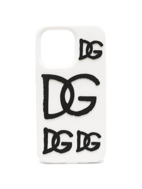 Dolce & Gabbana logo-print iPhone 13 Pro case