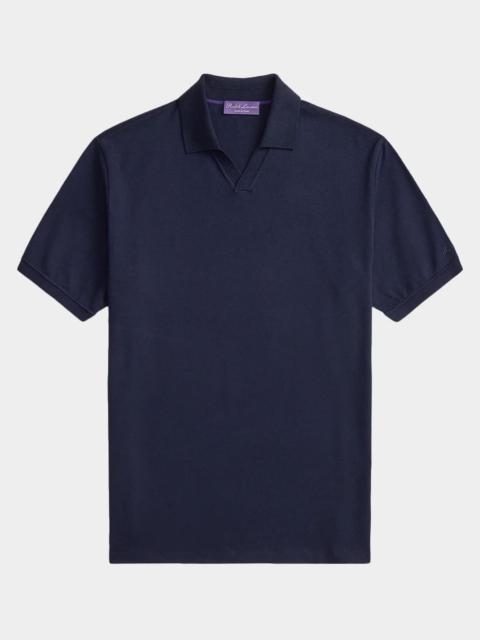 Ralph Lauren Men's Cotton-Cashmere Pique Polo Shirt
