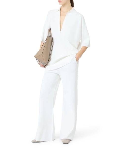 Max Mara LONG VISCOSE CREPE SWEATER
