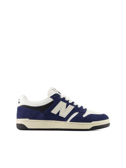 New Balance 480 leather suede trainers