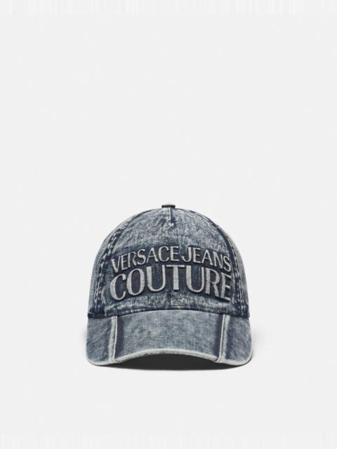 Logo Denim Baseball Cap