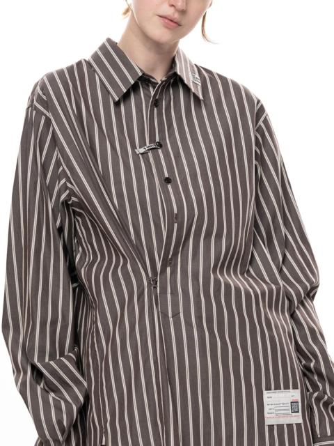 Maison MIHARAYASUHIRO Switch Front Stripe Shirt