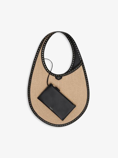 Alaïa ONE PIECE MEDIUM BAG IN PAPER STRAW